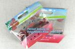 Promotional popular plastic reusable slider zipper food bags, slider k