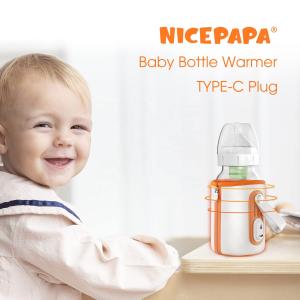 Wholesale USB Breast Milk Baby Feeding Bottle Warmer Portable 42℃ Thermostat For Travel from china suppliers