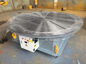 Wholesale 0.01 - 0.1rpm Pipe Welding Positioners , 5000 lbs Capacity Rotary Welding Turn Table from china suppliers