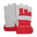 Soft Lining Leather Heat Resistant Gloves , Forge Mig Fireplace High Temperature