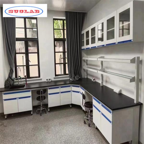 Wooden Chemistry Lab Furniture with Modern Design for Buyers For School &