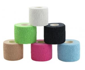 Wholesale Tear Eab Sports Tape Elastic Cohesive Bandage Able Stretch Sport Reduce Pain 7.5cmx4.5m from china suppliers
