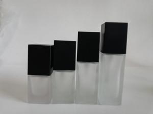 Wholesale Liquid Foundation Glass Cosmetic Containers / Sample Size Cosmetic Containers from china suppliers