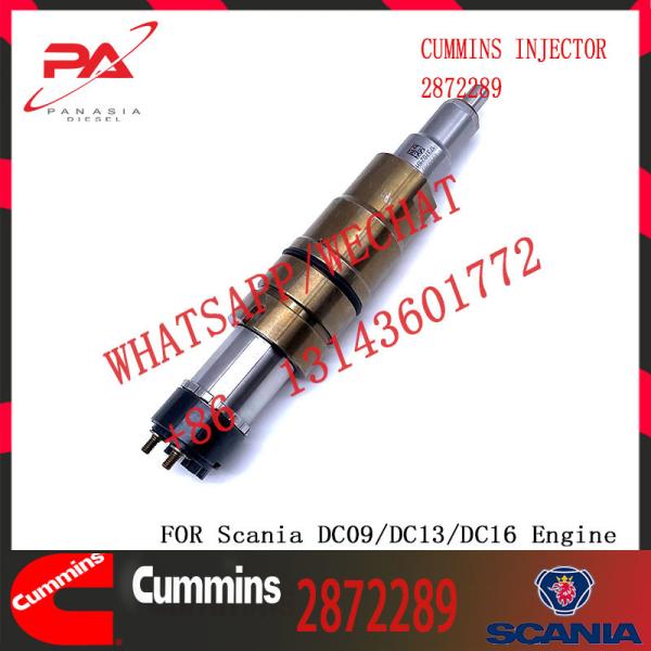 Cummins Machinery Engines Parts Cummins ISZ QSZ13 Engine Injector 2872289 diesel engine fuel injector 2872289