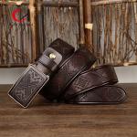 Standard Width Genuine Leather Belt For Professional Occasion First Layer Of
