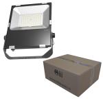 LED chip 5050 waterproof IP65 50W Asymmetric len 45 degree LED SMD Flood Light