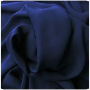 China 100D Deep Blue Chiffon Fabric on sale