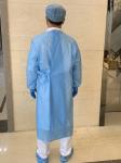 Long Sleeves Protective Disposable Surgical Gowns , Non Woven Surgical Gown