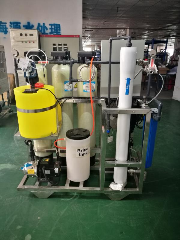 1.65KW Reverse Osmosis Water Purification Unit 50%~85% Recovery Efficiency
