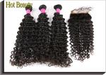 14 Inch Deep Wave Brazilian Virgin Human Hair Extensions 100G