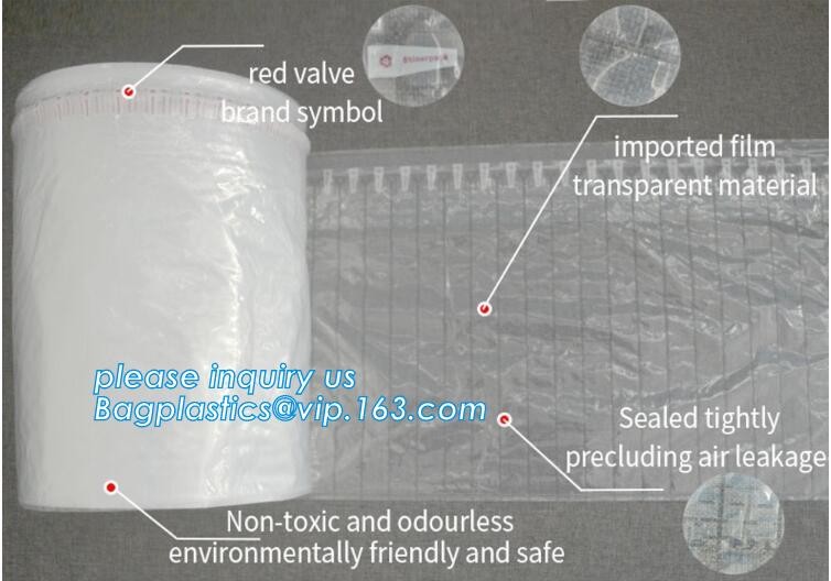 cushion pillow/air cushioning bags, inflatable beach pillow bag, toner cartridge air column bag, inflatable air bag for