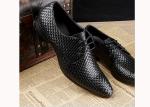 Mens Burgundy Dress Shoes Vintage Italian Goodyear Welted Full Grain Leather