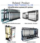 70TPH Ultrafiltration Systems Water Treatment , 2KW commercial rO water plant