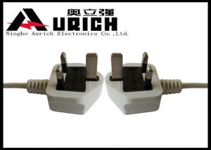 Wholesale Appliance Three Pin United Kingdom Power Cord , 3 Prong Power Extension Cord from china suppliers