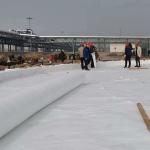 Non-woven Geotextile Needle Punched Polyester Geotextile for Road Base
