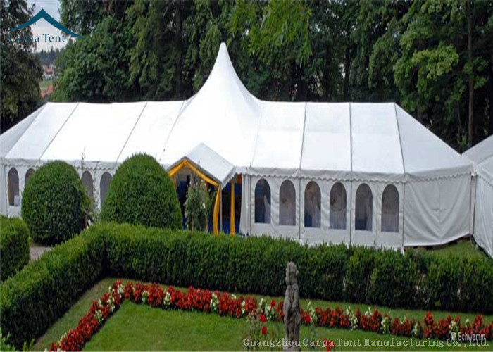 Wedding / Party Custom Event Tents Different Shape With Beautiful Decoration