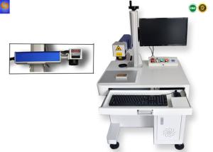 Wholesale CNC Air Cooling 50W Fiber Laser Marking Machine AC220V For Plastic Bottle from china suppliers
