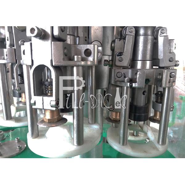 Carbonated Water Juice Wine PET Plastic Glass 3 In 1 Monobloc Bottle Filling Machine / Equipment / Line / Plant / System
