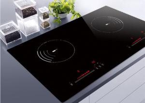 Wholesale Hotel 4400W Double Burner Induction Cooktop Touch Control from china suppliers