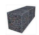 Durable Welded Gabion Box , Silver Retaining Wall Cages Quick Installation