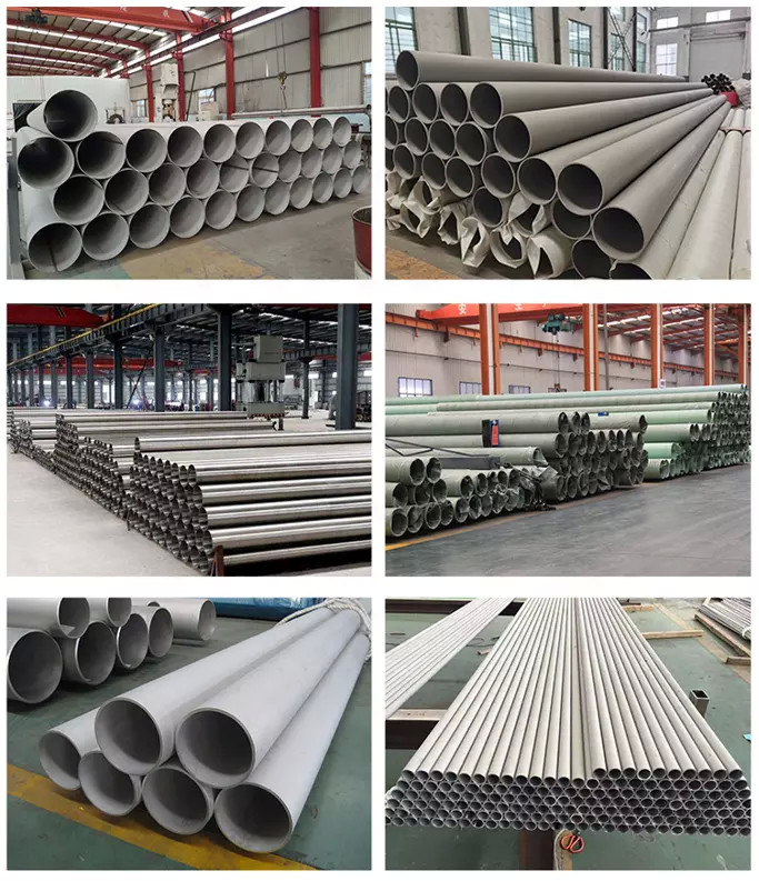 316L Welded Seamless Round SS Steel Pipe 300 Series