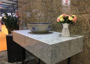 Wholesale Kashmir White Granite Premade Granite Bathroom Countertops For Five Start Hotel from china suppliers