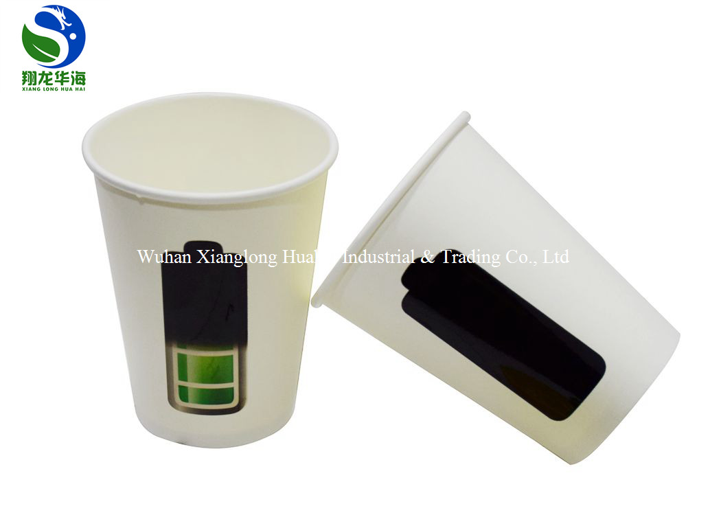 12Oz Unique Environmentally Friendly Disposable Cups With Single Layer