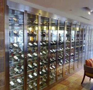 Wholesale China Wine Shelves Fabrication Custom Stainless Steel Factory Price from china suppliers