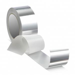 Wholesale High Tensile Strength Aluminum Foil Adhesive Tape Aging Resistance 18 Micron from china suppliers