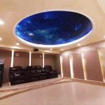 12VDC Polyester Fiber Optic Star Ceiling Panels Caviar Ceiling Acoustic Panel