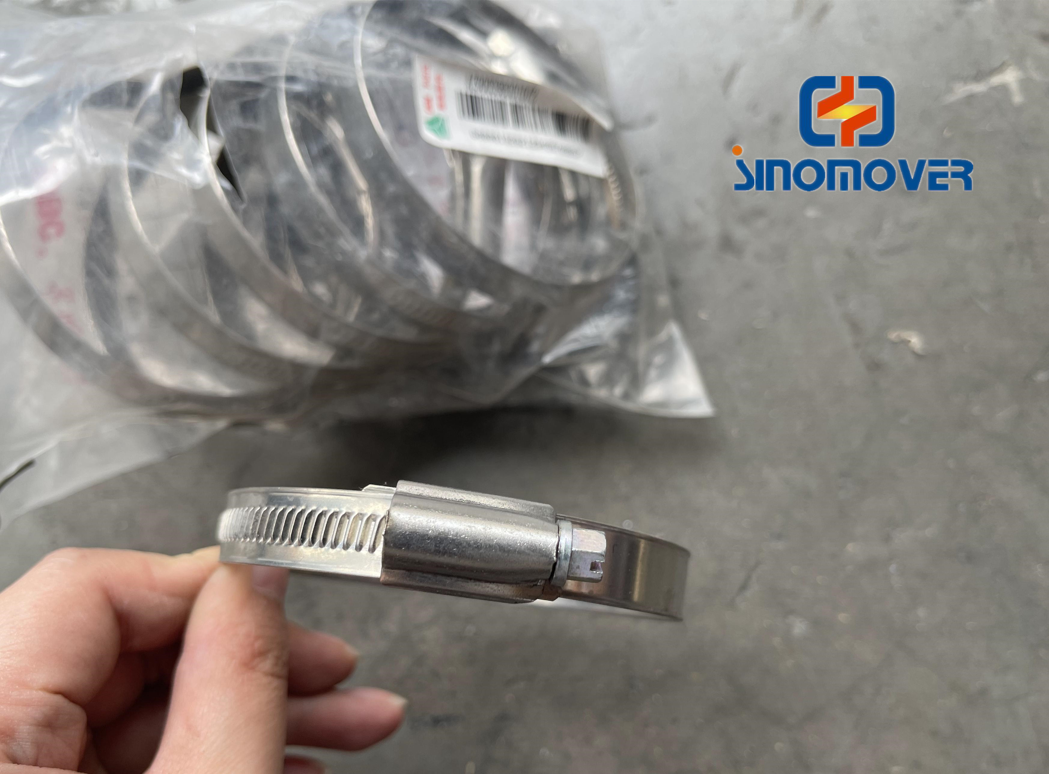 AZ9003980010 Sino Truck Spare Parts Hose Clamp Original Quality