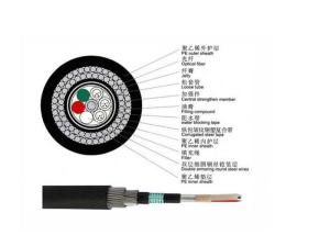 Wholesale GYTA53+33 Outdoor Fiber Optic Cable Double Steel Layer Underwater Armored Submarine Cable from china suppliers