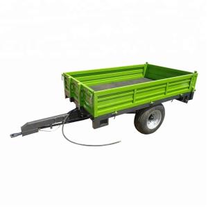 Wholesale Hydraulic Rear Dumping Truck Tractor Farm Trailer 350mm 8 Ton Agricultural Tools from china suppliers