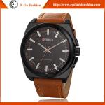 Business Watch Cool Man Watch Classic Watches for Men Leather Watch Big Dial