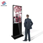 65" Floor Standing Digital Signage Facing Indoor 400 Nits High Bright 1080P