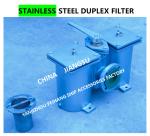 FUEL OIL SEPARATOR STAINLESS STEEL DUPLEX FILTER, STAINLESS STEEL DUPLEX