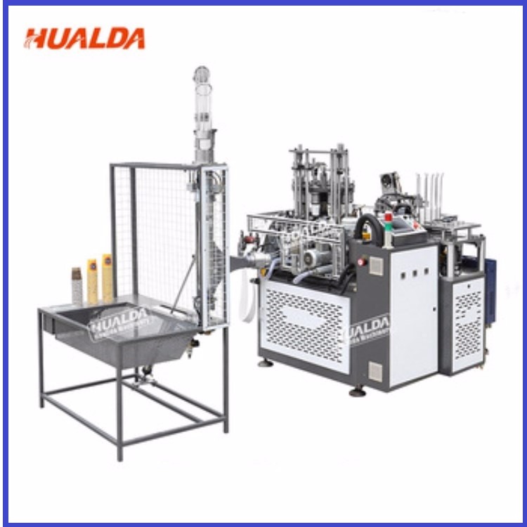 High Speed Paper Cup Forming Machine , 4 Kw Power Lid Forming Machine