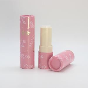 Wholesale Refillable Eco Friendly Paper Box , Varnished Biodegradable Cosmetic Tubes from china suppliers
