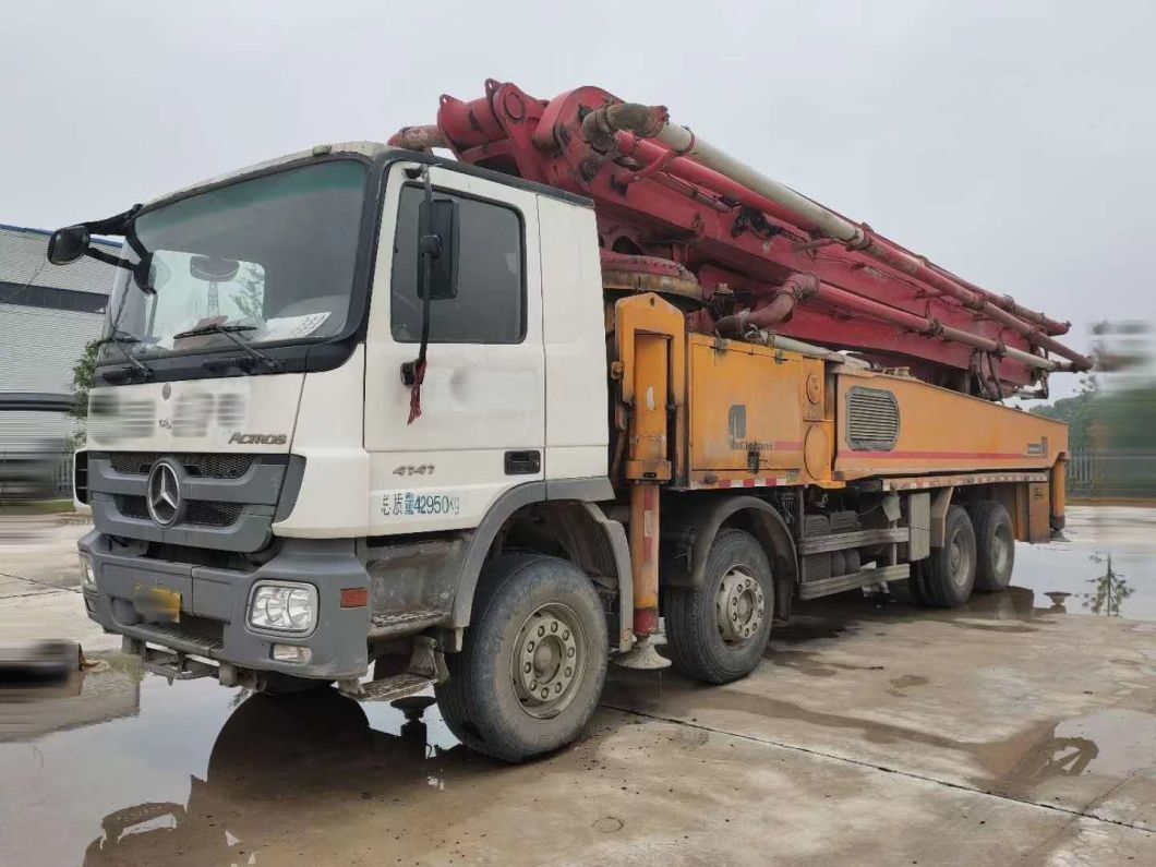 Putzmeister Construction Machinery 56 Meter Used Concrete Pump Truck