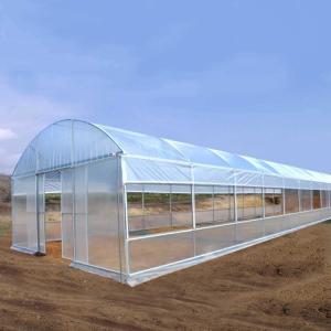 Wholesale Wind Resistant Plastic PE Film Commercial Poly Tunnel Greenhouse For Planting Fruit from china suppliers