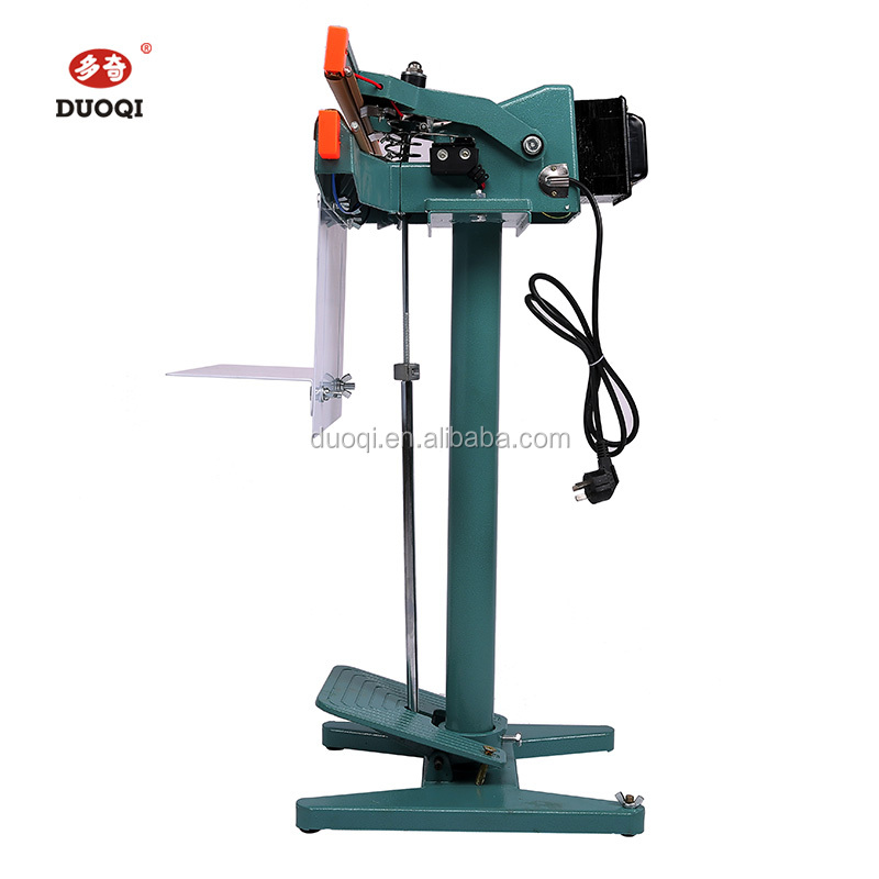 DUOQI PFS-800*2 Double Sealer Foot Pedal Heat Bag Sealer for Aluminum Frame Packaging