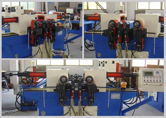 SW38 Full Automatic Double Head Pipe Bending Machine Low Power Construction