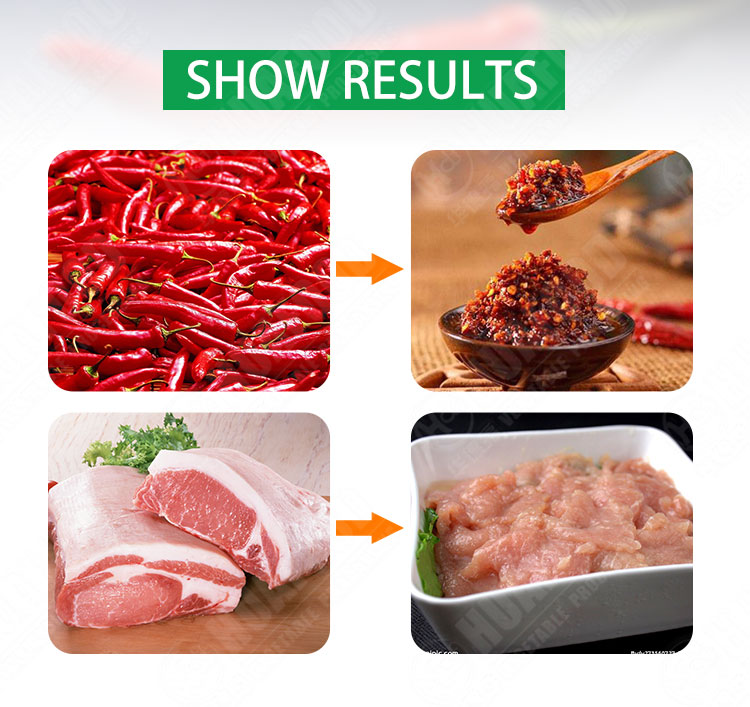 High Output Food Grinding Machine Meat And Bone Grinder Machine