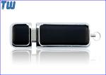 Bulk Fine Leather 2GB Thumb Drives USB Shinning Frame 3D Debossed Logo