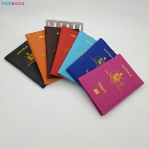Wholesale PU Leather USA Passport Cover Personalised American Holder Case Travel Document Case from china suppliers