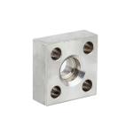 Square Forged Stainless Steel Flanges 1- 6 Inch , Duplex Steel Pipe Fittings