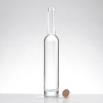 Vodka Whisky Round Glass Bottle with Screw Cap Produced by 100ml 250ml 375ml
