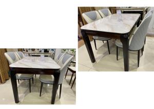 Wholesale Modern Style Stone Wood Coffee Table , Anti Aging Wooden Tea Table from china suppliers