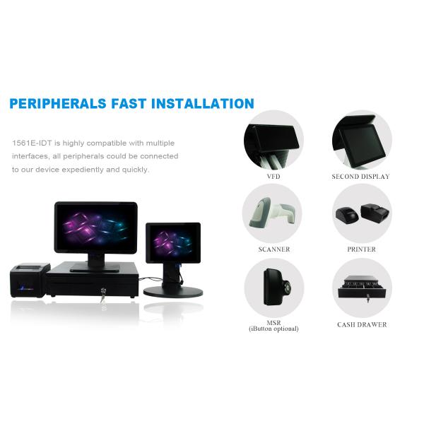 All In One Intel I3 15.6 Inch Touch Screen POS PC