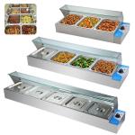 220V Stainless Steel Customized Portable Bain Marie for Commercial Catering